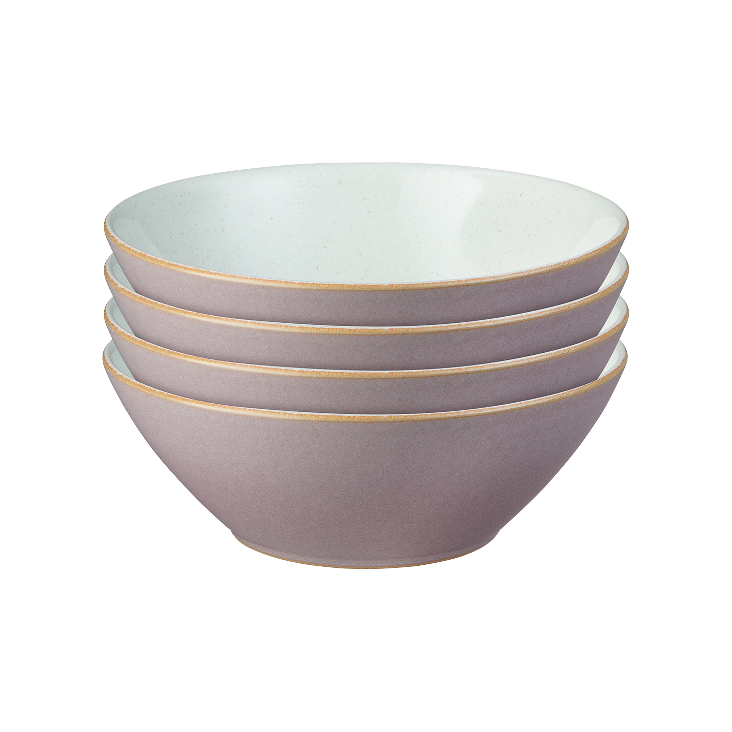 Impression Pink Cereal Bowls - Set Of 4 -