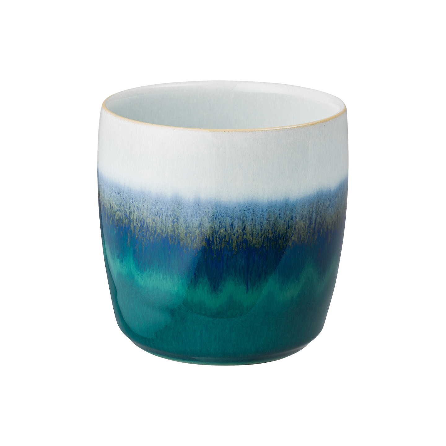 Statements Ombre Green Ceramic Pot Seconds