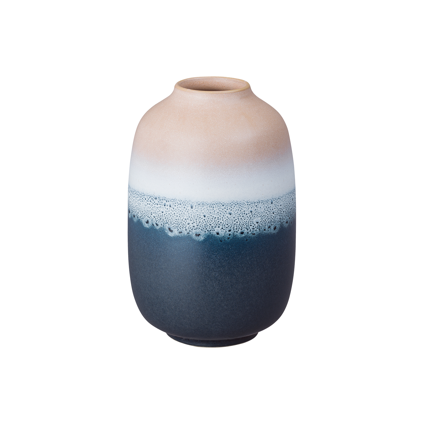 Mineral Blush Small Barrel Vase