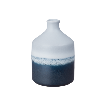 Mineral Blue Small Bottle Vase