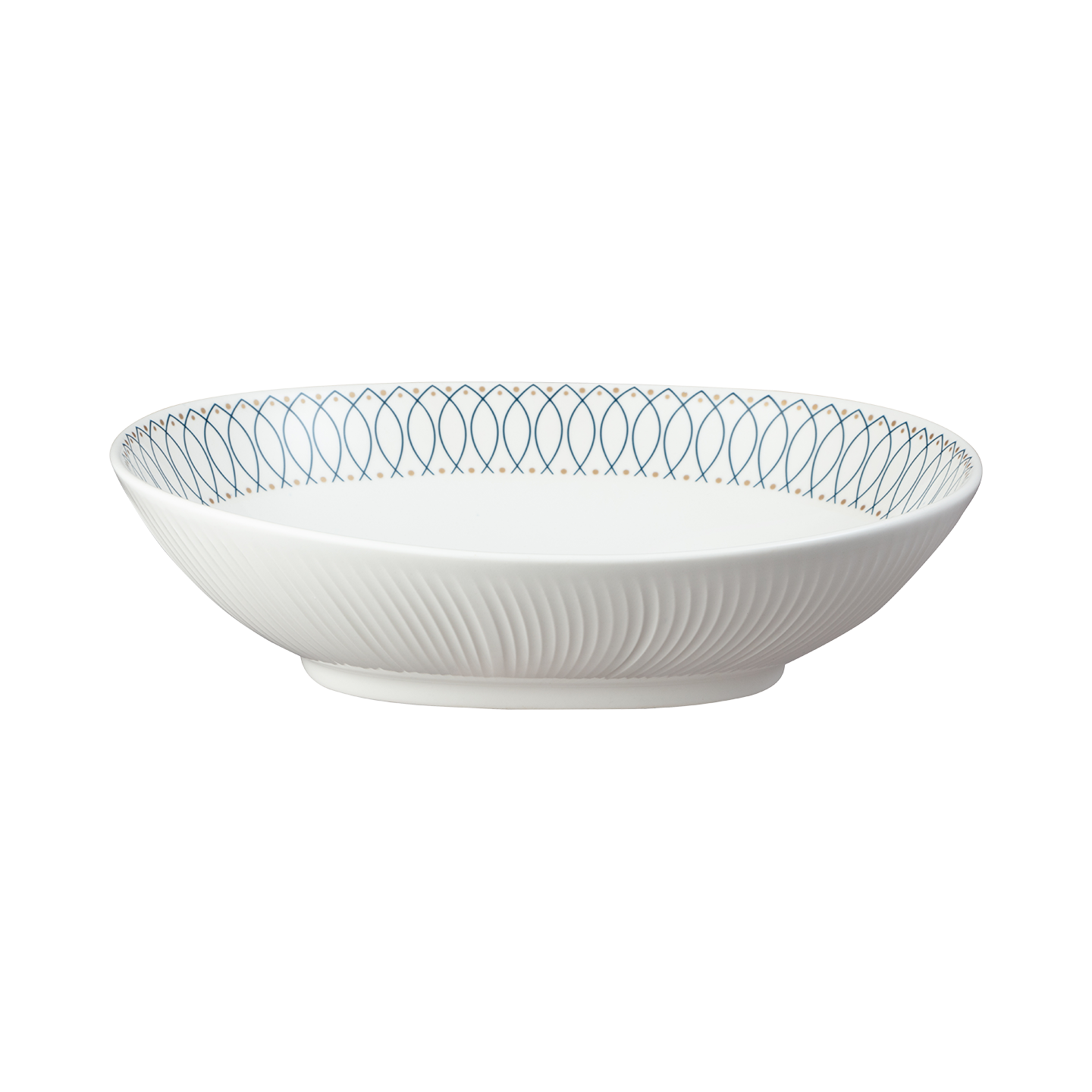 Modern Deco Serving Bowl -