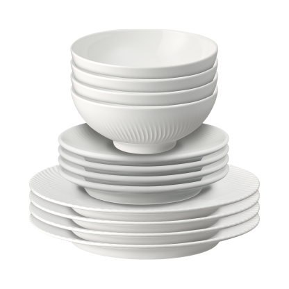 Arc White 12 Pc Tableware Set