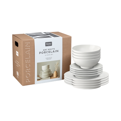 Arc White 12 Pc Tableware Set