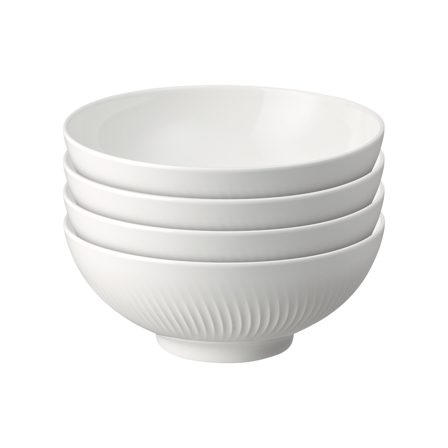 Arc White Cereal Bowls - Set Of 4 -