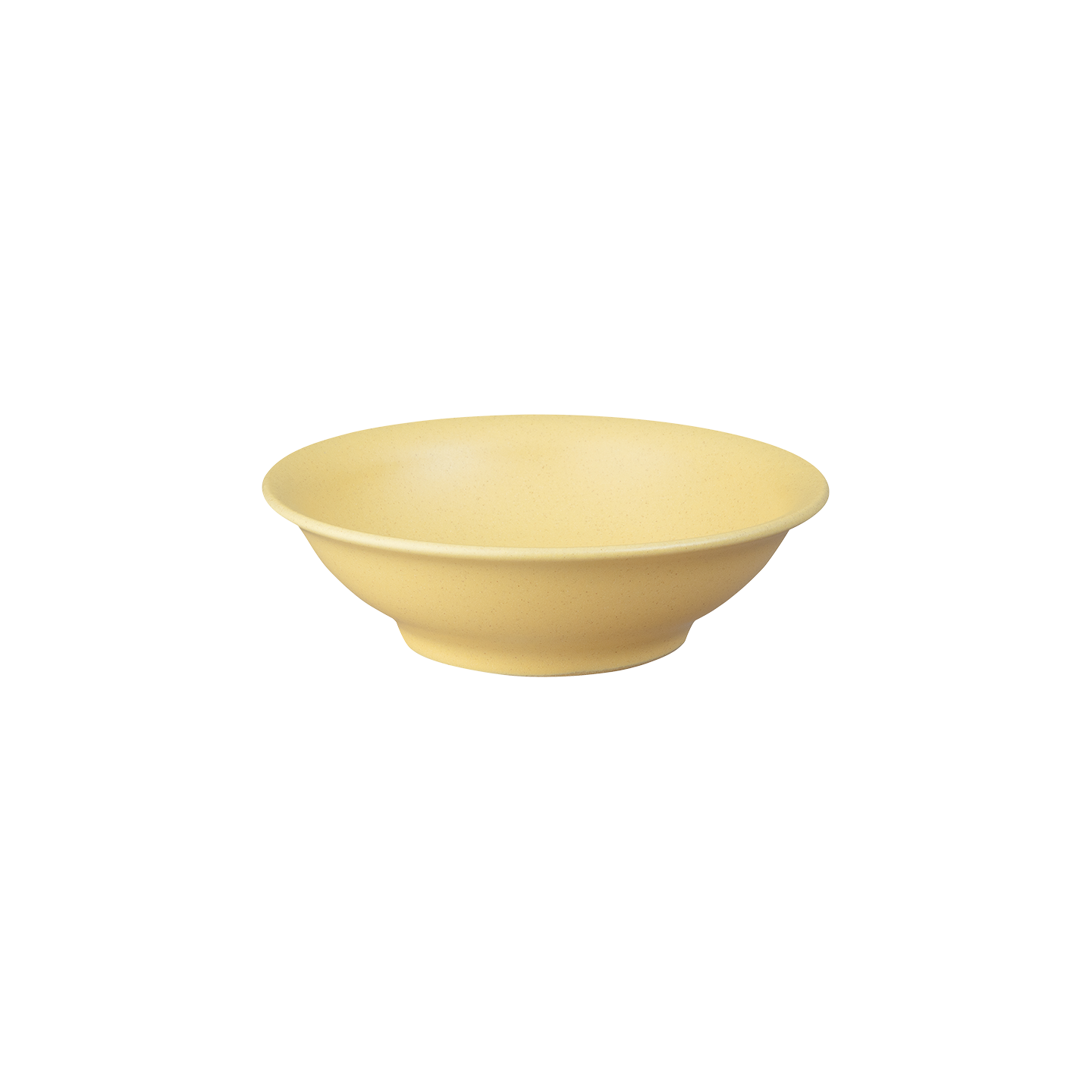 Impression Mustard Small Shallow Bowl -