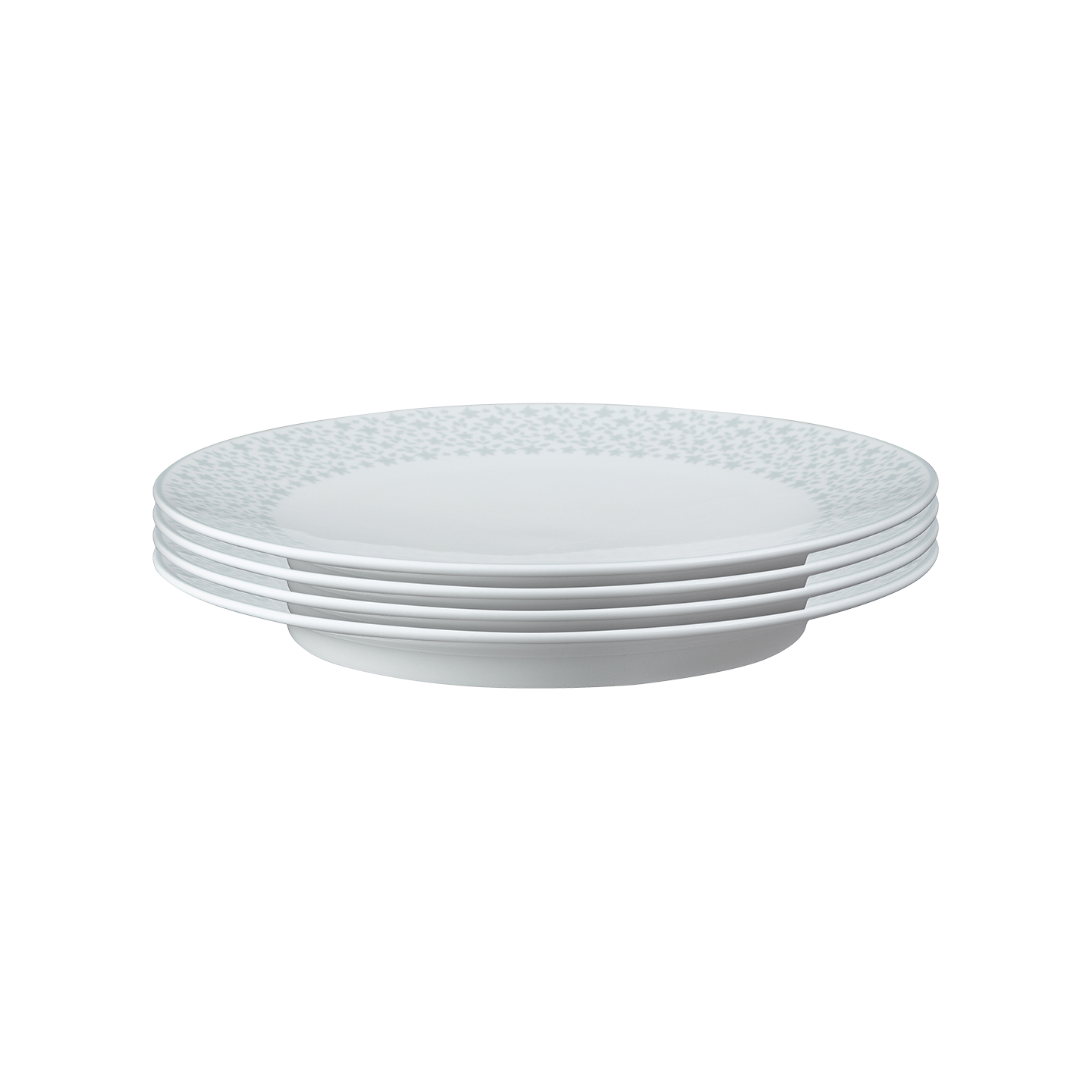 Constance Rimmed Dinner Plate - Set Of 4
