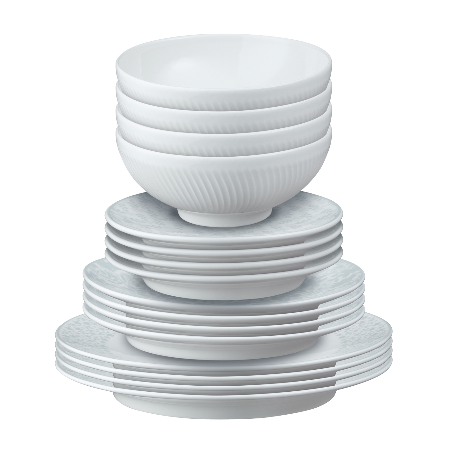 Porcelain Constance 16 Piece Tableware Set