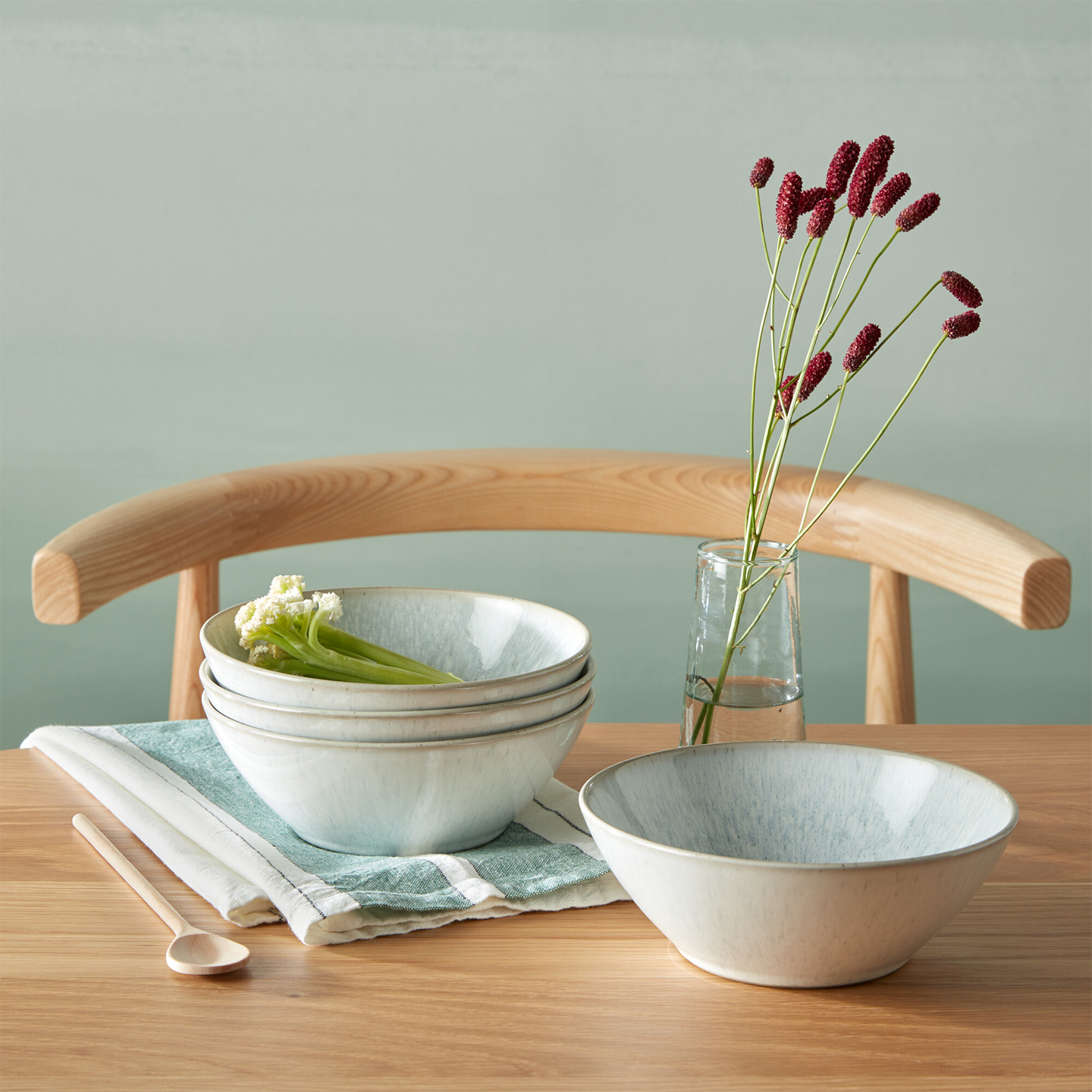 Kiln Green Cereal Bowl