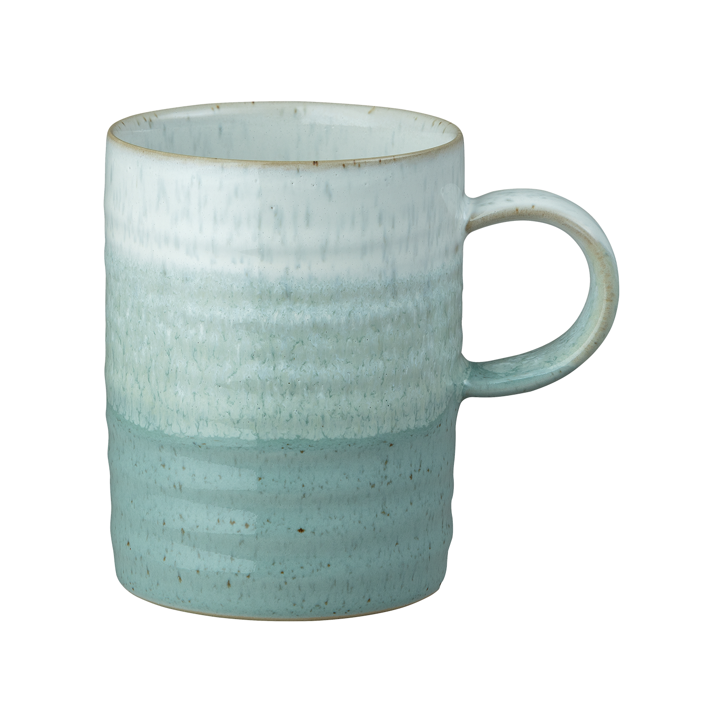Kiln Green Ridged Mug -