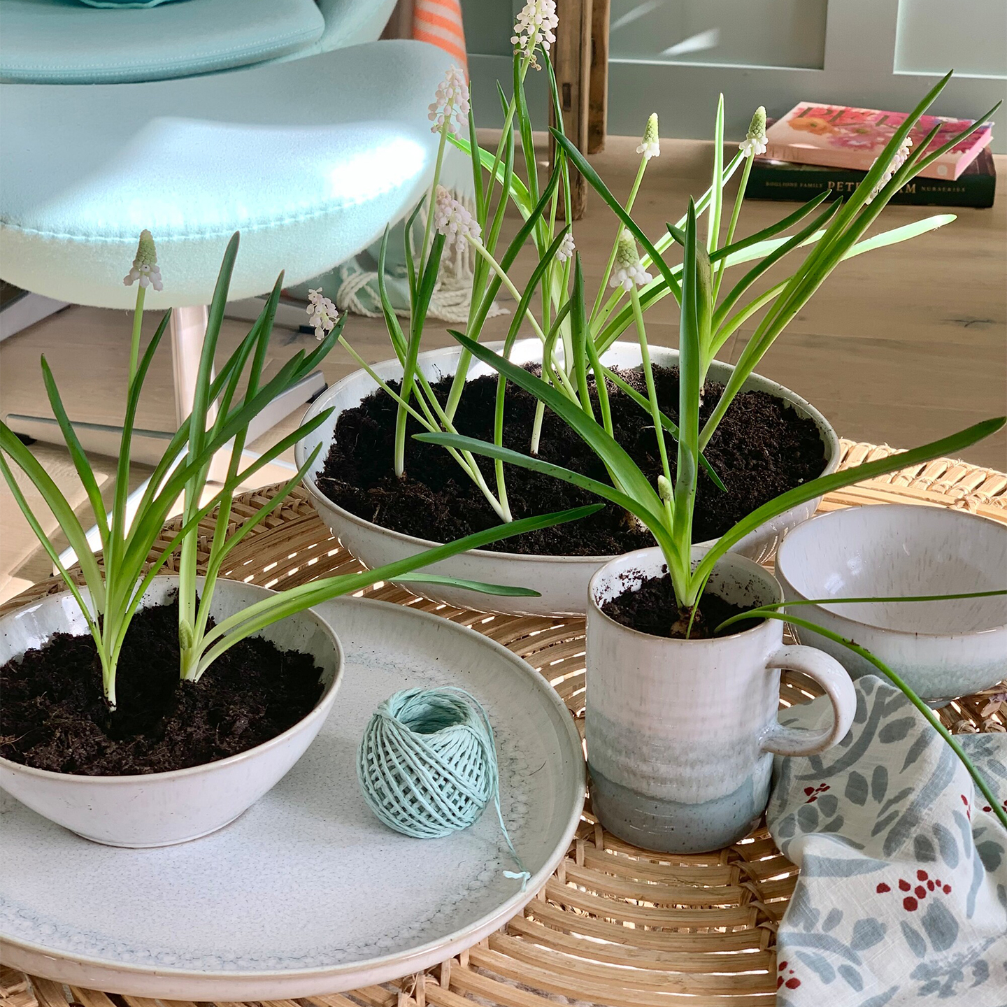 Kiln Green Ridged Mug