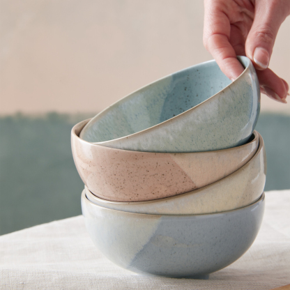 Kiln Accent Green Rice Bowl