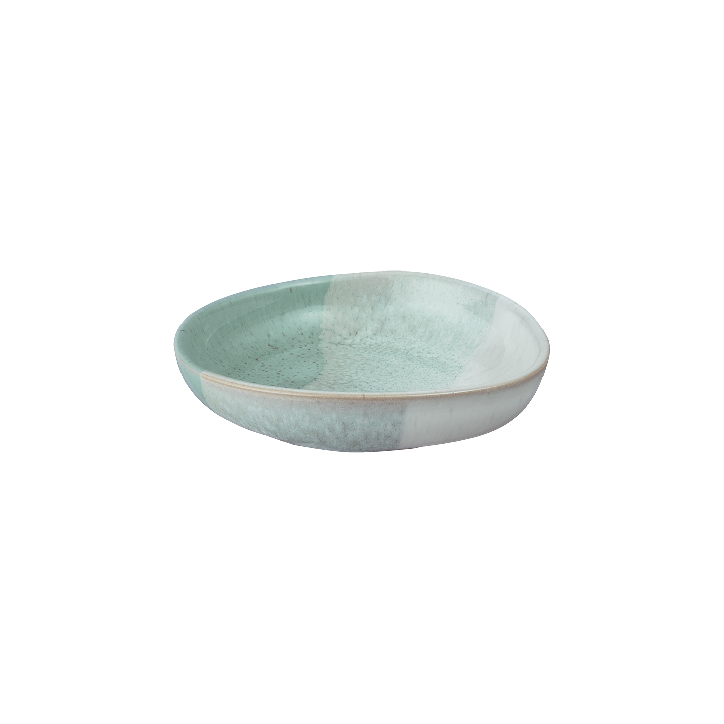Kiln Accent Green Small Organic Dish