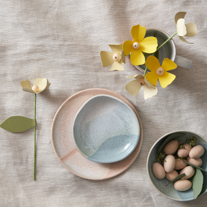 Kiln Accent Green Small Organic Dish