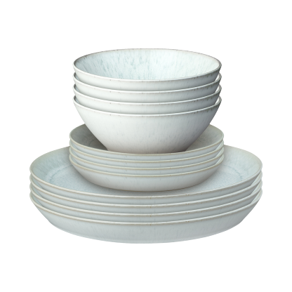 Kiln Green 12 Piece Dinner Set