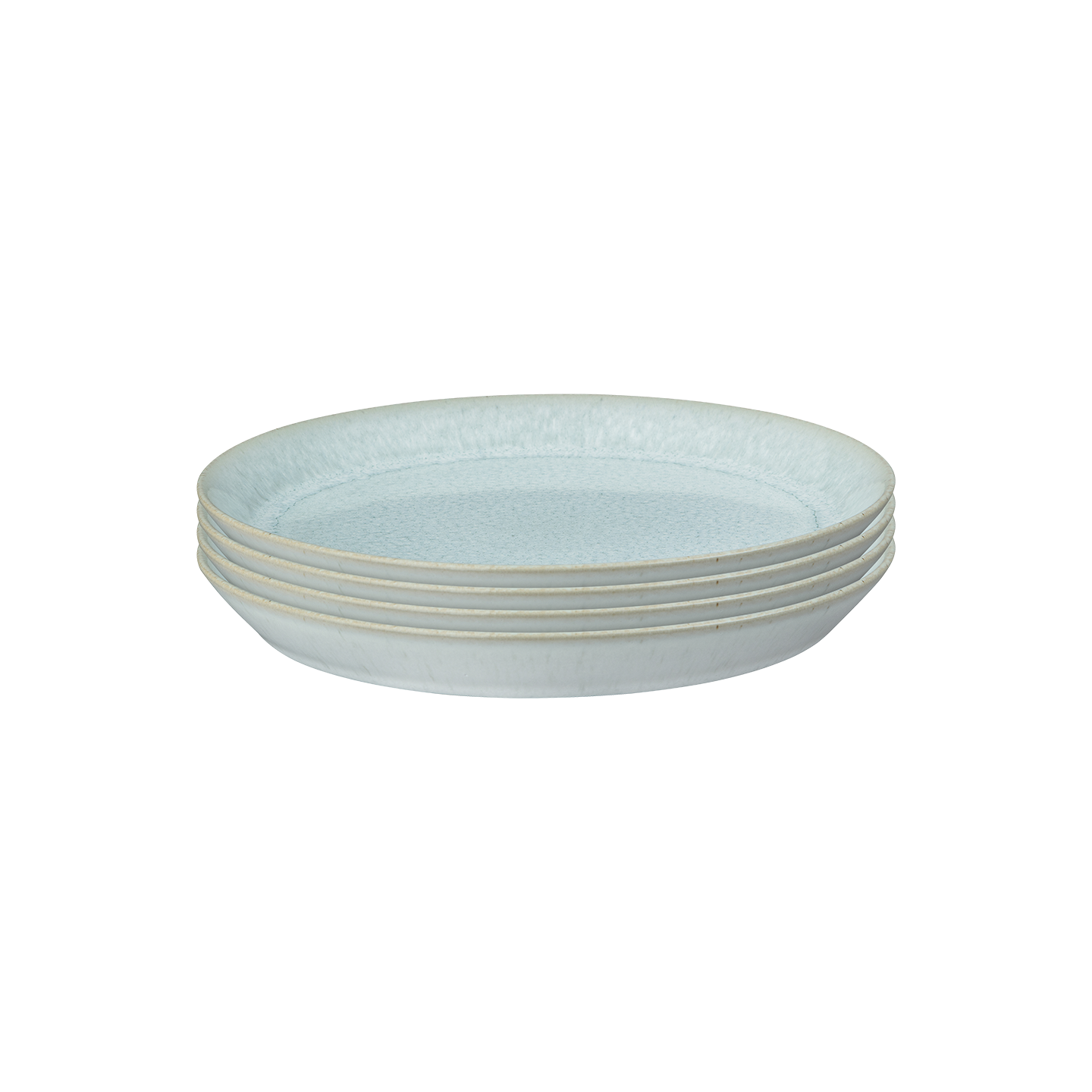 Kiln Green Medium Plates - Set Of 4