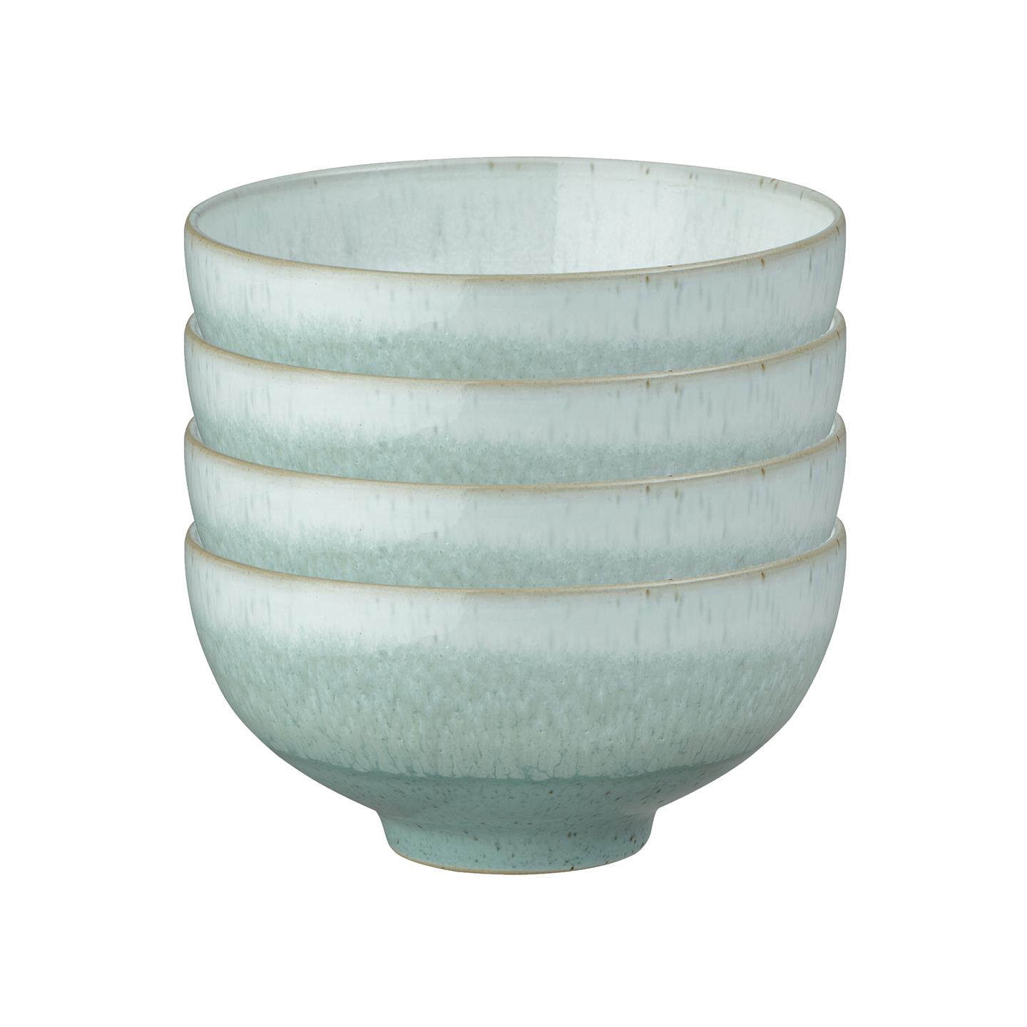 Kiln Green By Denby Set Of 4 Rice Bowl (Usa)