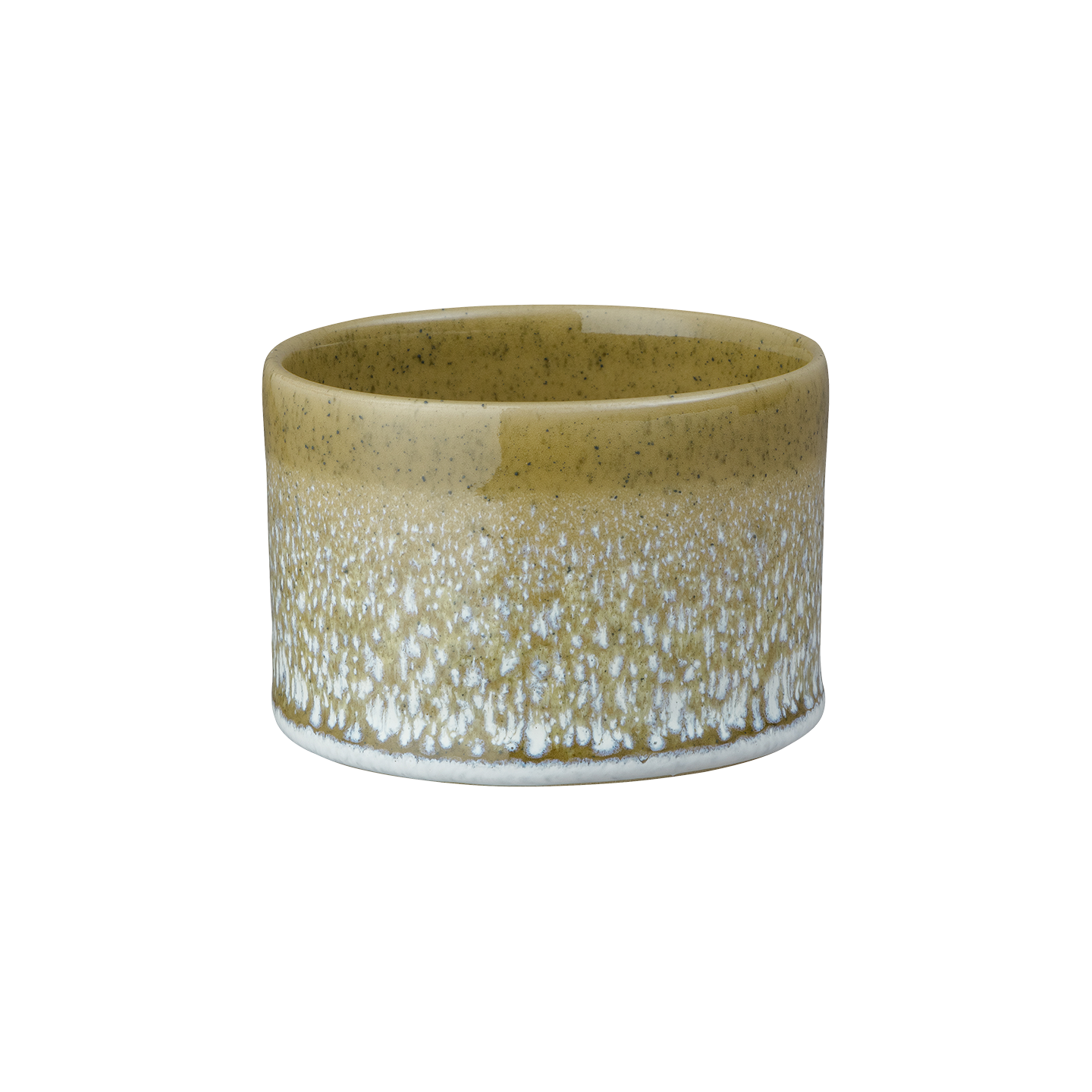 Kiln Accents Ochre Small Round Pot -