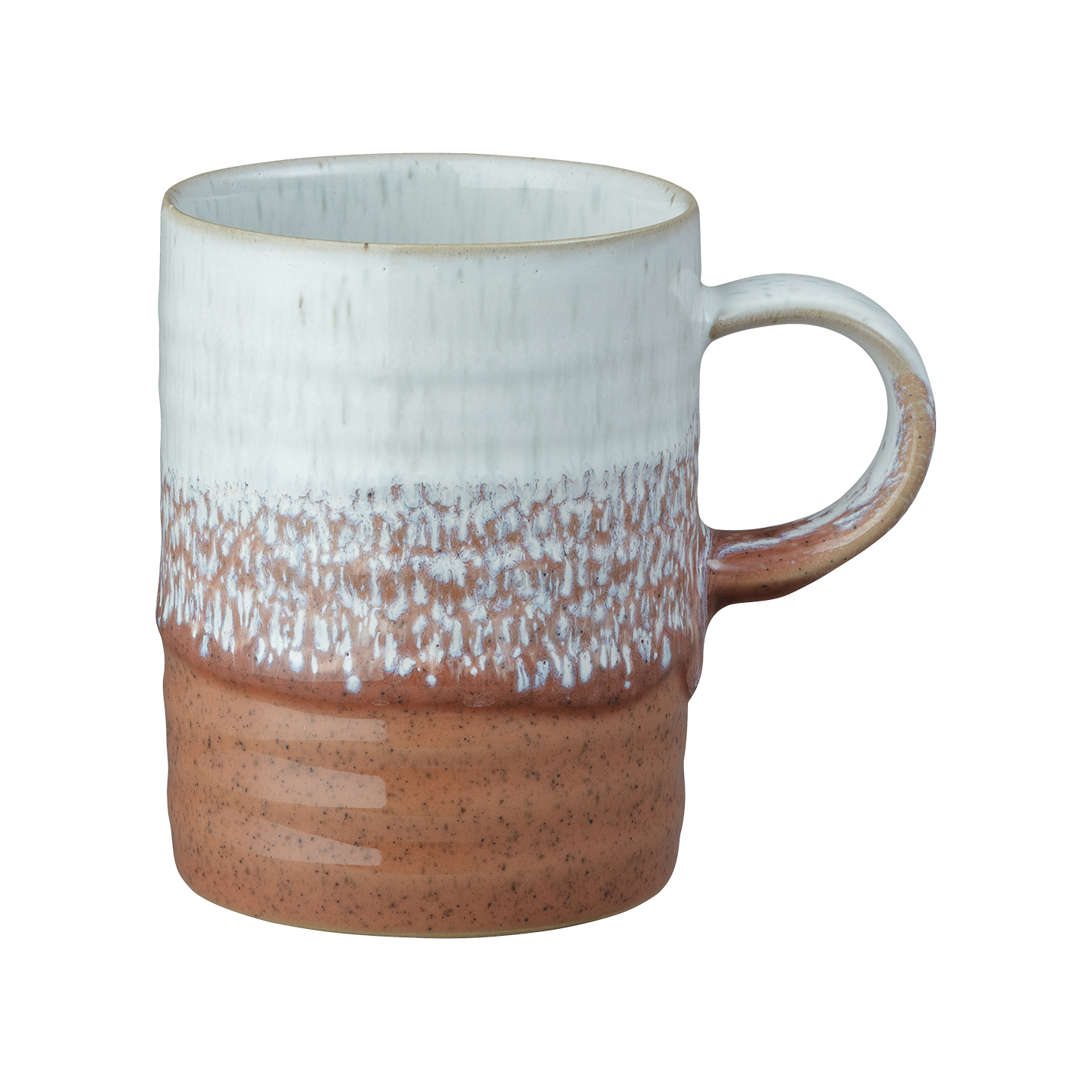 Kiln Accents Rust Ridged Mug -