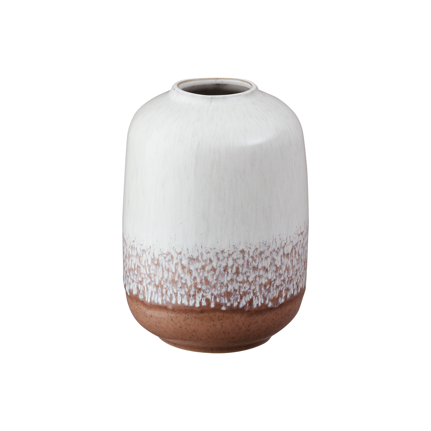 Kiln Accents Rust Small Barrel Vase