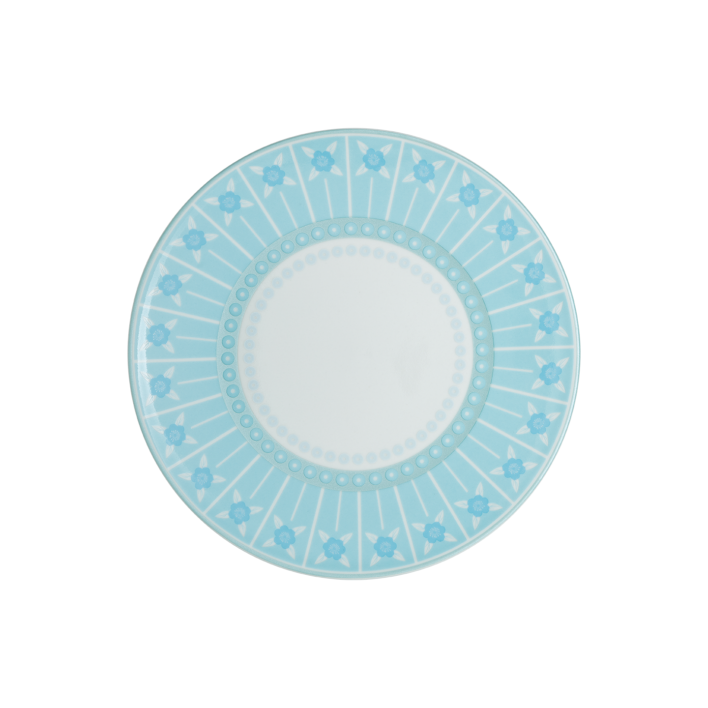 Danha Hwamun Blue Medium Plate -