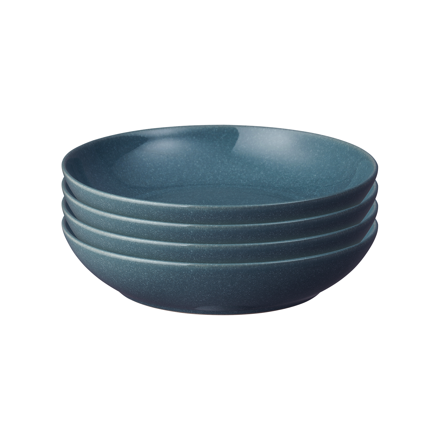 Elements Jade Dark Green Pasta Bowl Set of 4