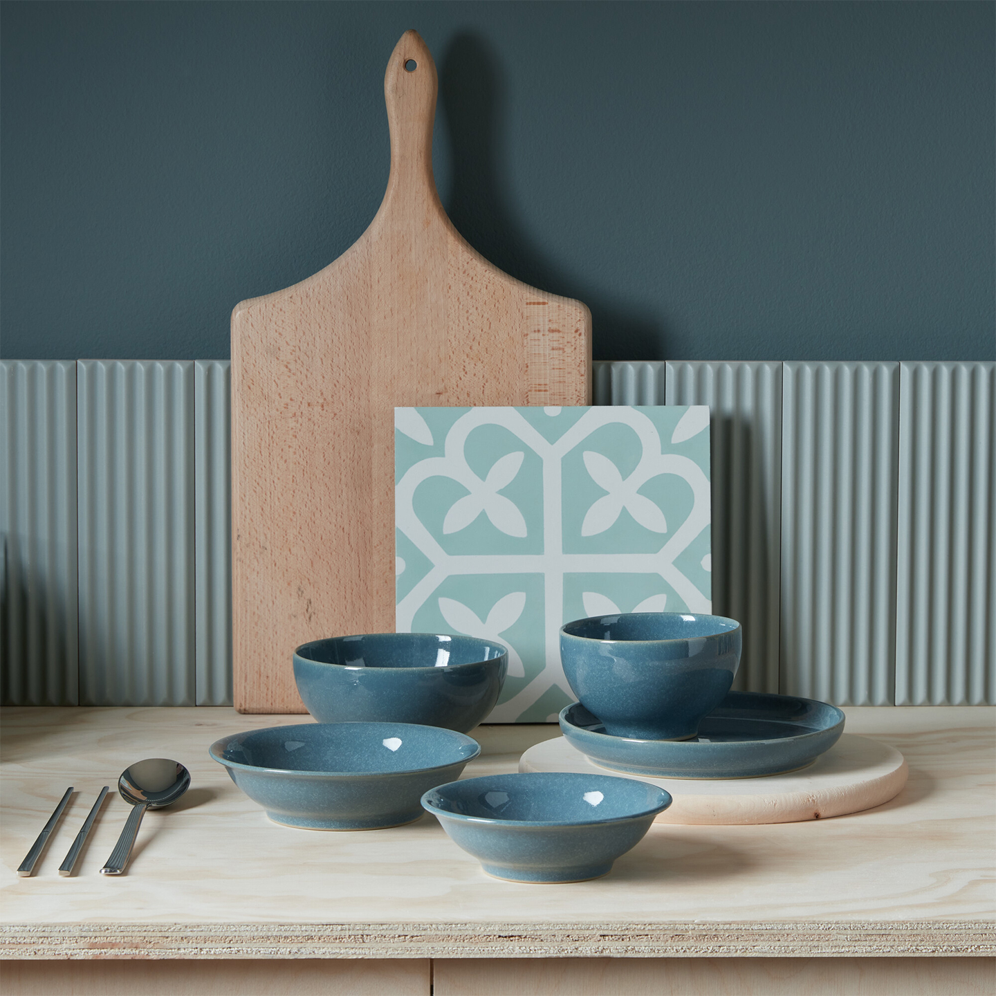 Elements Jade Dark Green Small Bowl