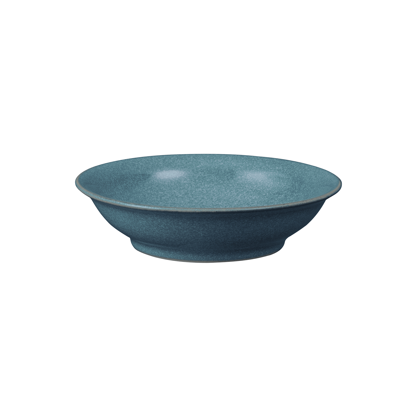Elements Jade Dark Green Medium Shallow Bowl -