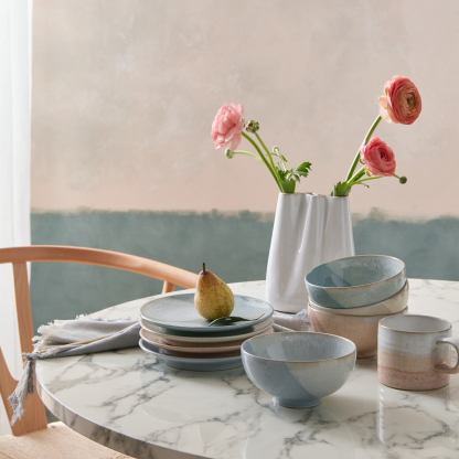 Kiln Pastels Accent Rice Bowl Set of 4