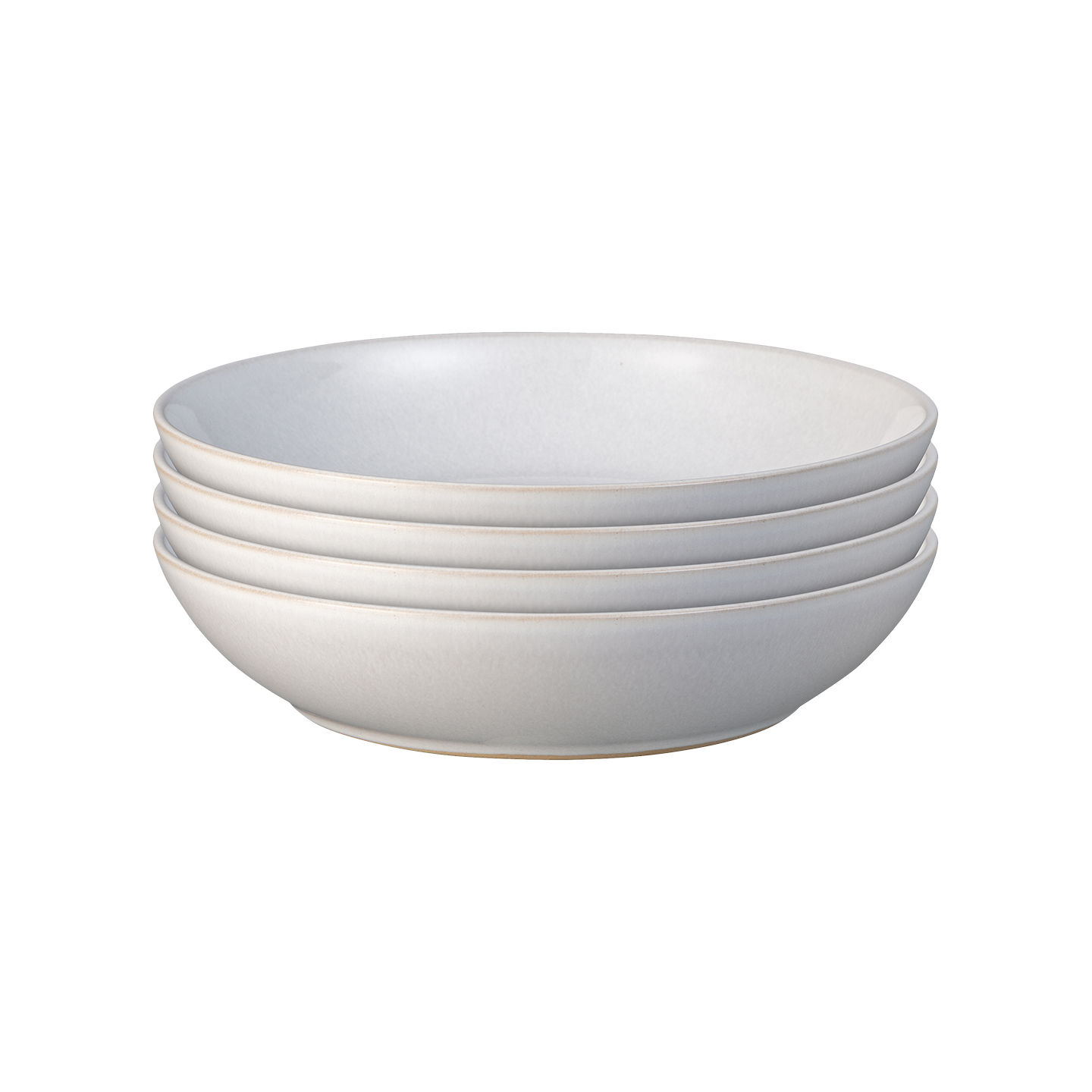 Elements Stone White Pasta Bowls - Set Of 4 -