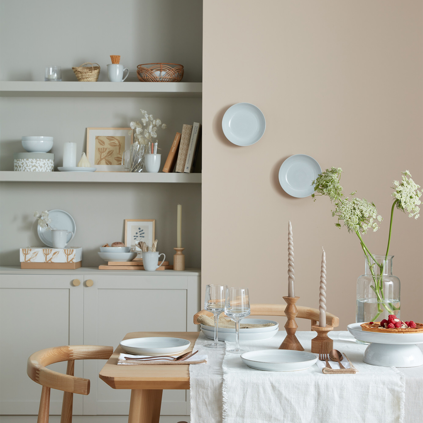 Elements Stone White Coupe Dinner Plates - Set Of 4