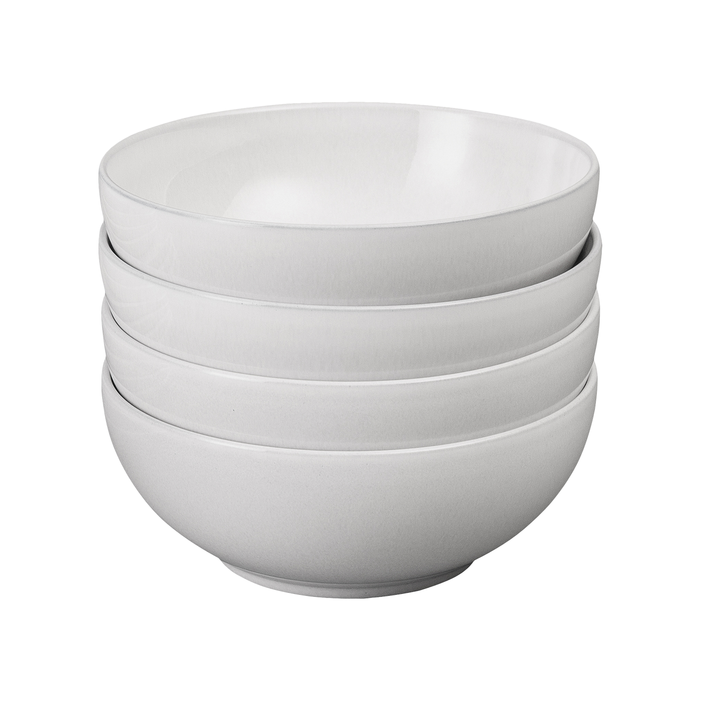Elements Stone White Coupe Cereal Bowls - Set Of 4 -
