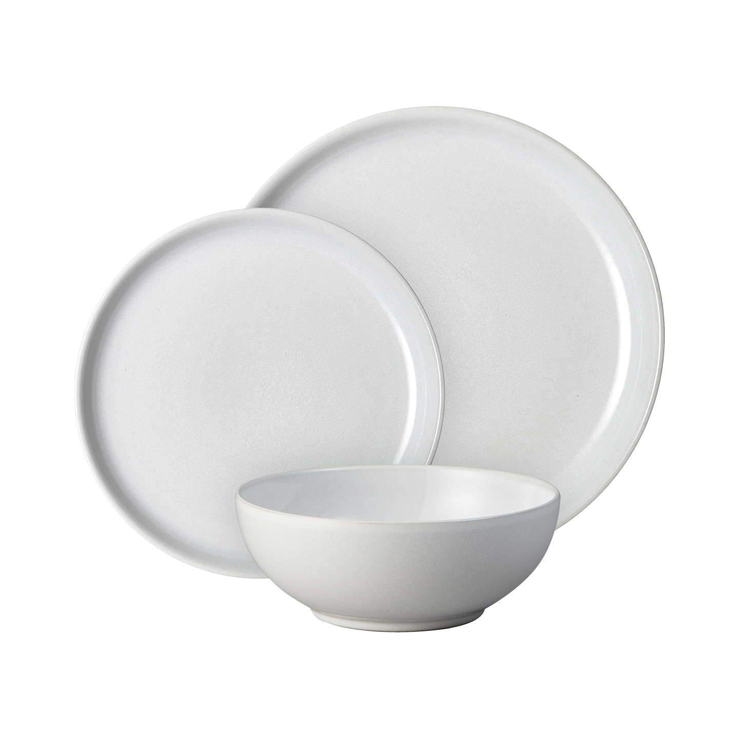 Elements Stone White 12 Piece Dinner Set