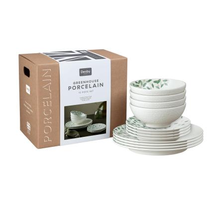 Carved Deco 12 Pc Set (Usa)