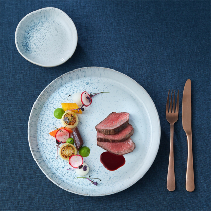 Kiln Blue Dinner Plate Seconds