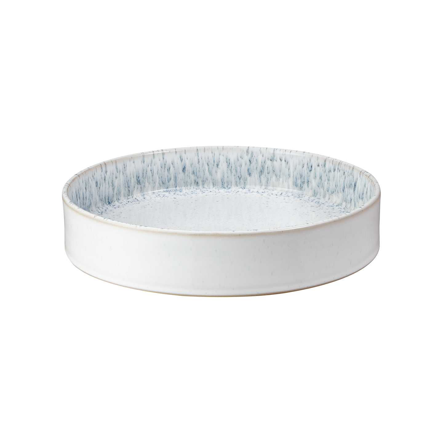 Kiln Blue Straight Round Tray