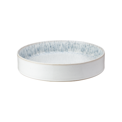 Kiln Blue Straight Round Tray