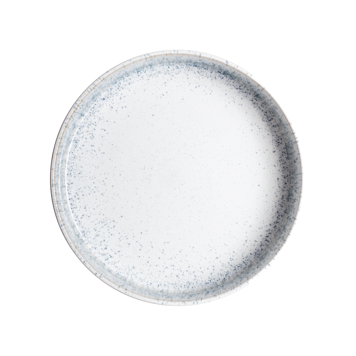Kiln Blue Straight Round Tray