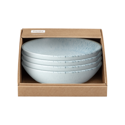 Kiln Blue By Denby Pasta Bowls - Set Of 4