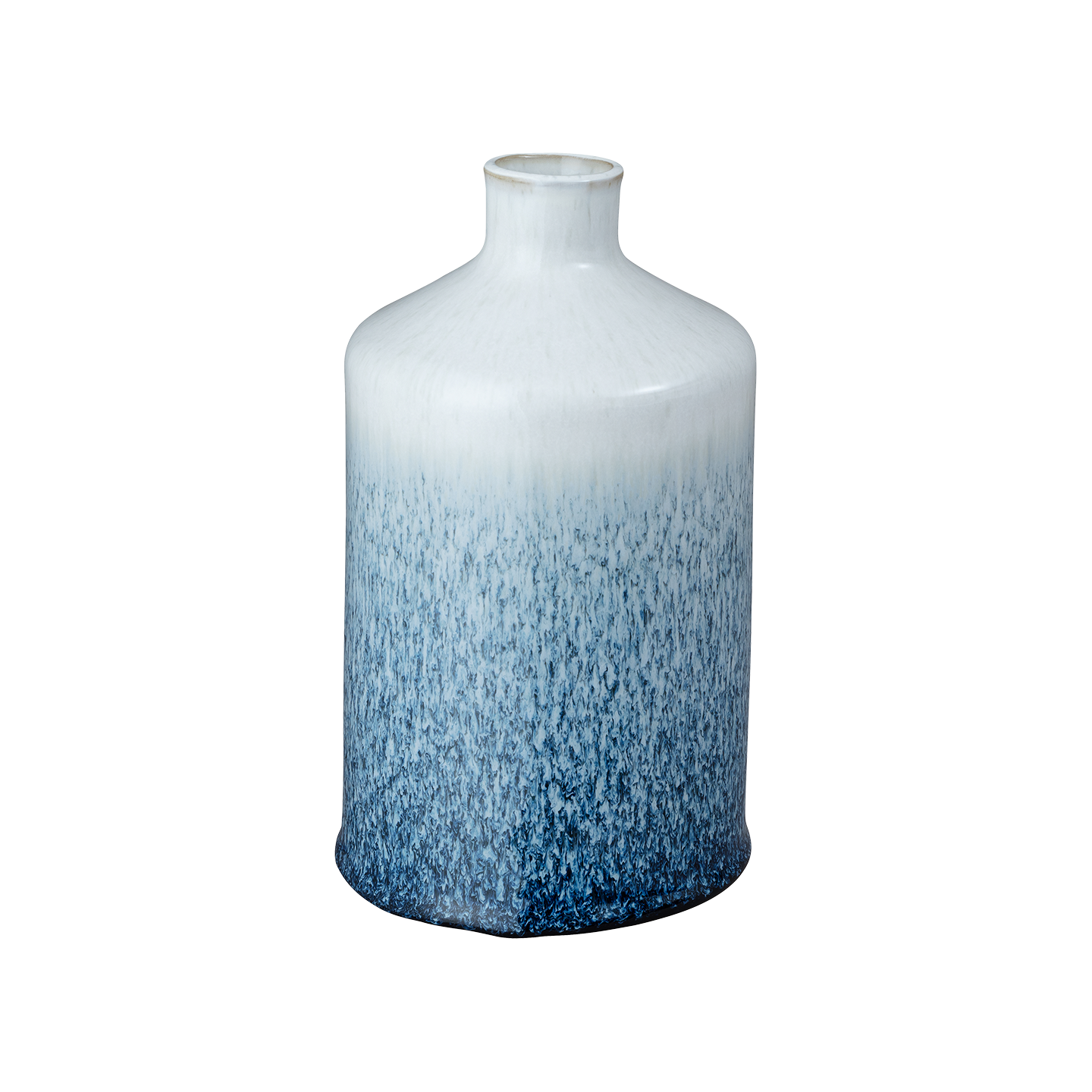 Kiln Blue Large Bottle Vase -