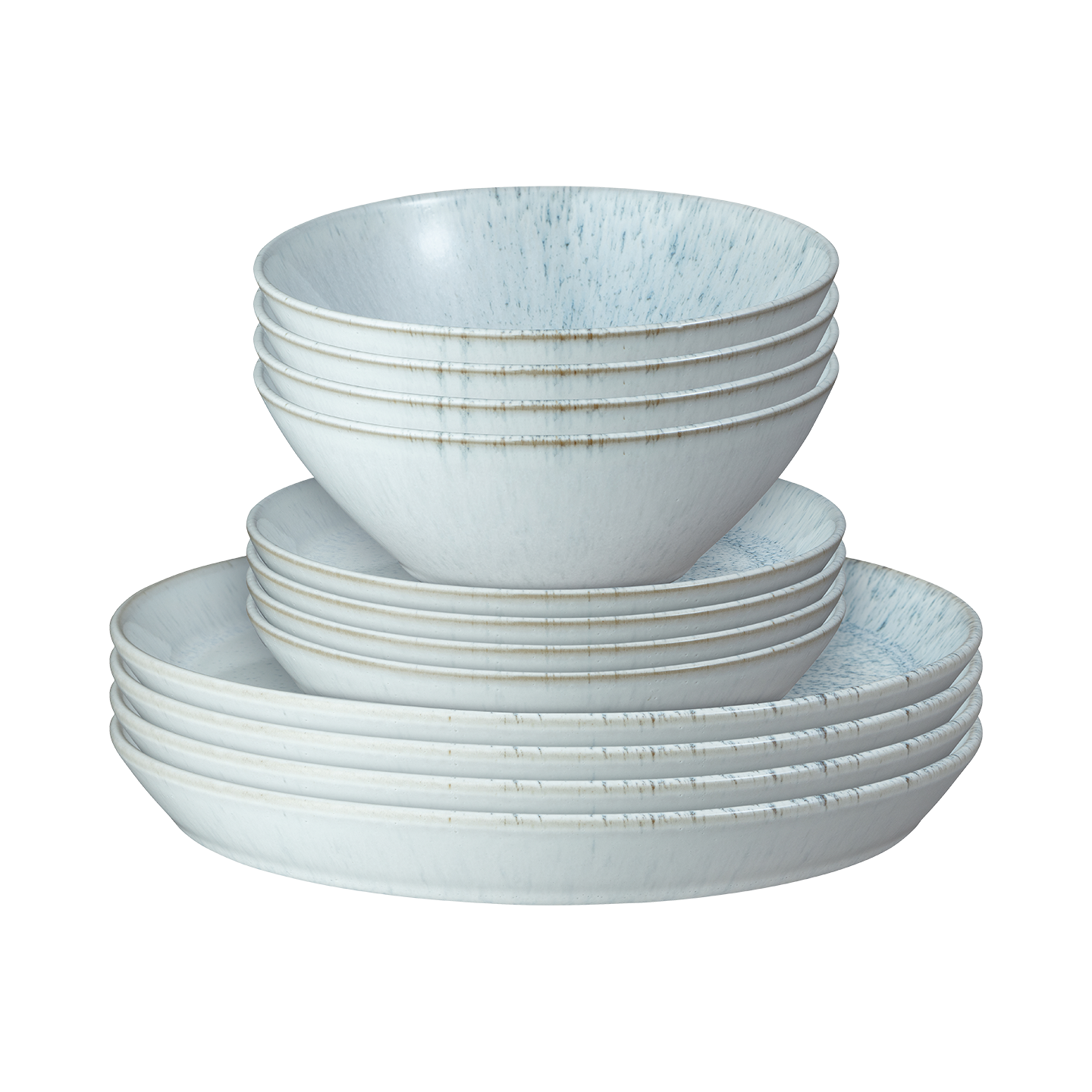 Kiln Blue 12 Piece Dinner Set -