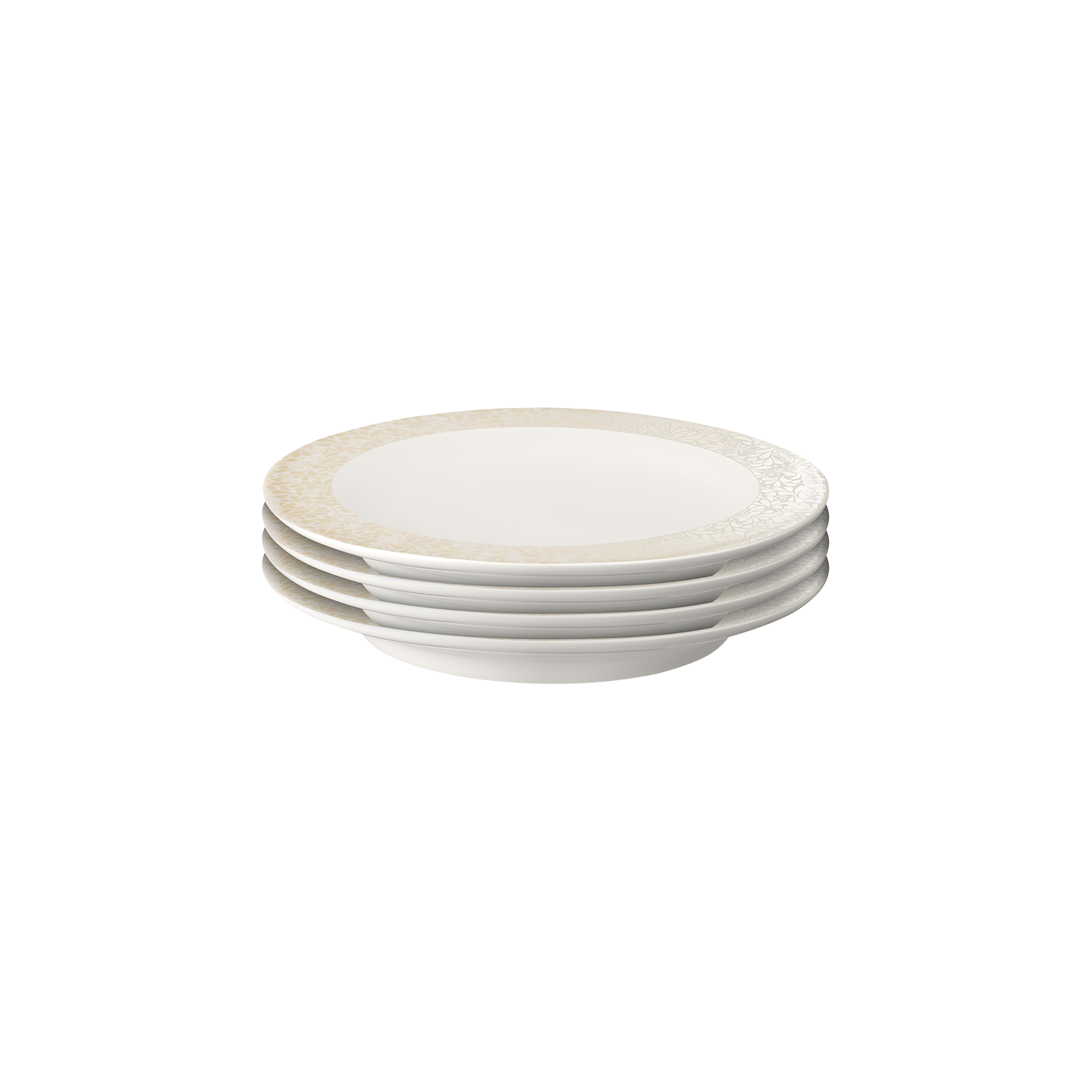 Jasmine Small Plates - Set Of 4 -