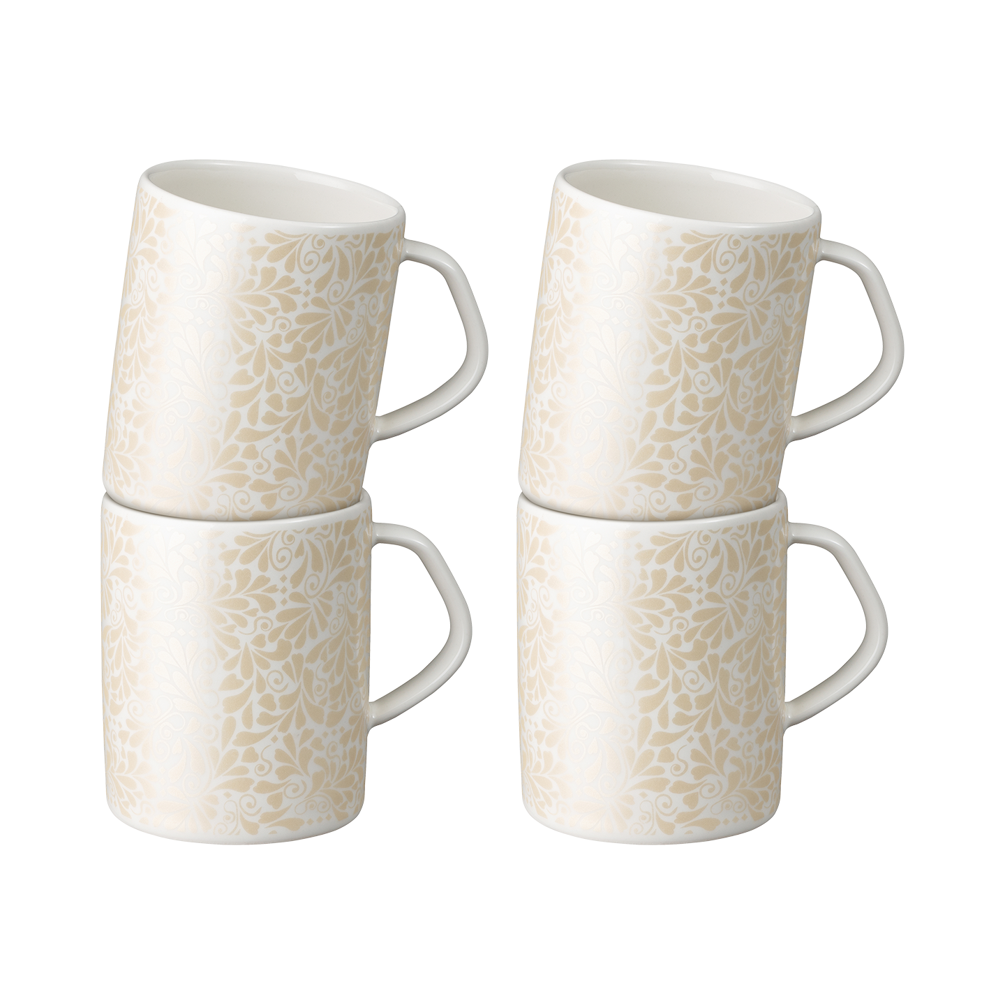 Jasmine Small Mugs - Set Of 4