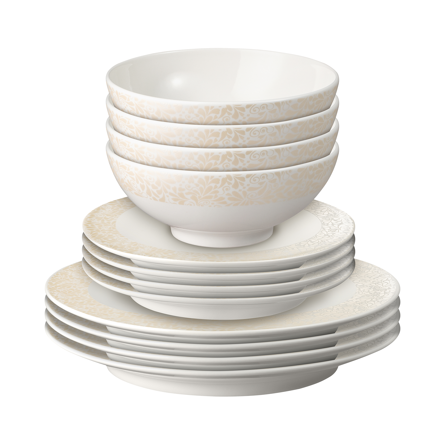 Jasmine 12 Piece Dinner Set -