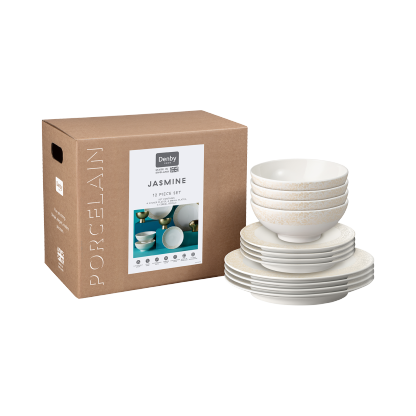 Jasmine 12 Piece Dinner Set