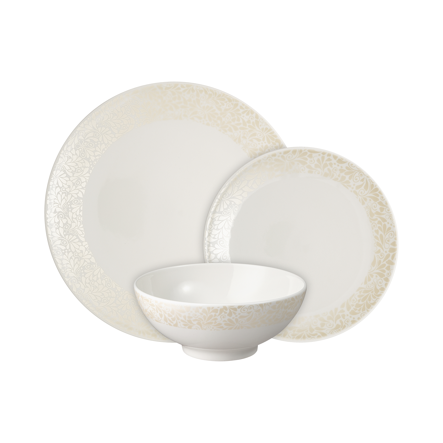 Jasmine 12 Piece Dinner Set