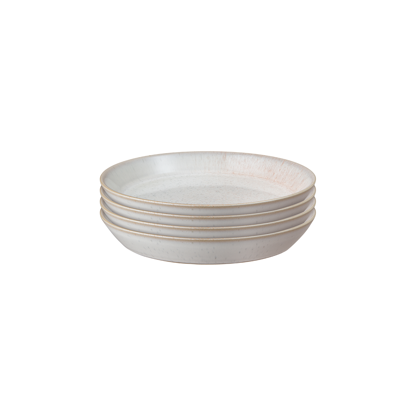 Kiln Coral Small Plates - Set Of 4 -