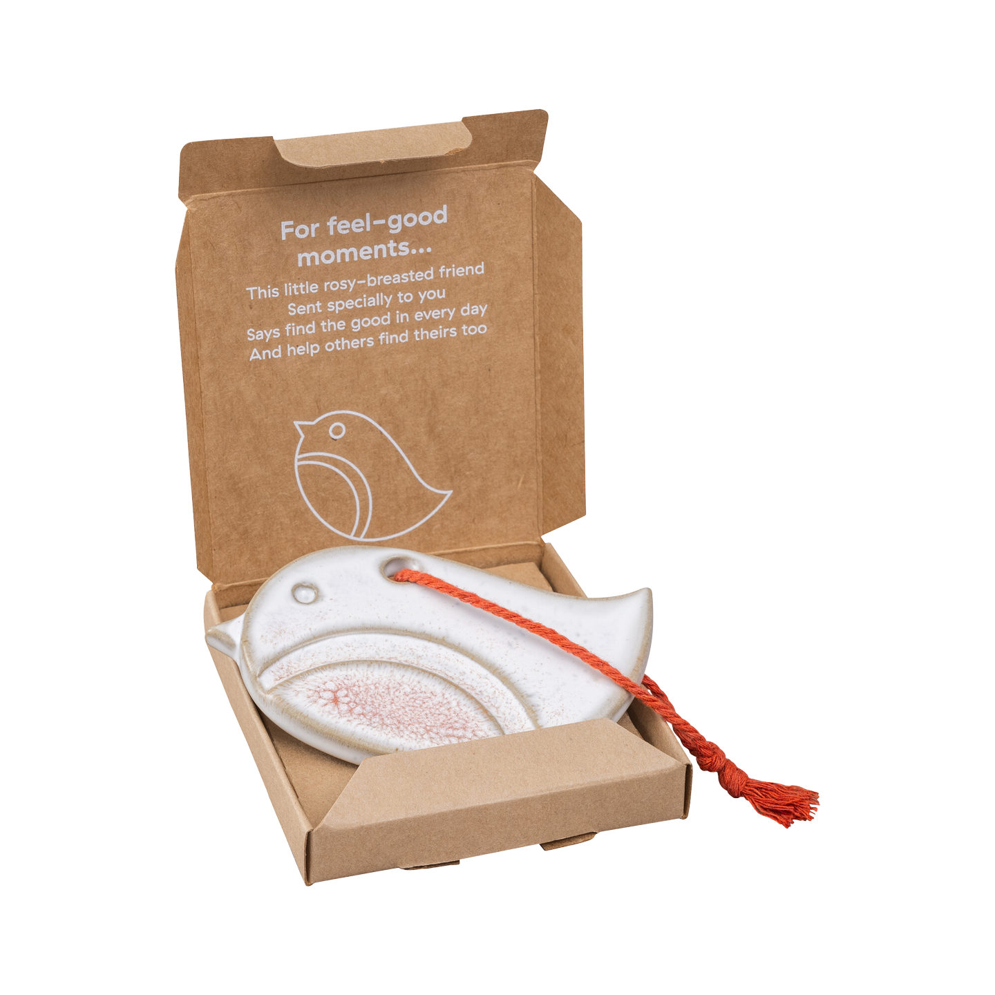 Kiln Coral Robin (Boxed)