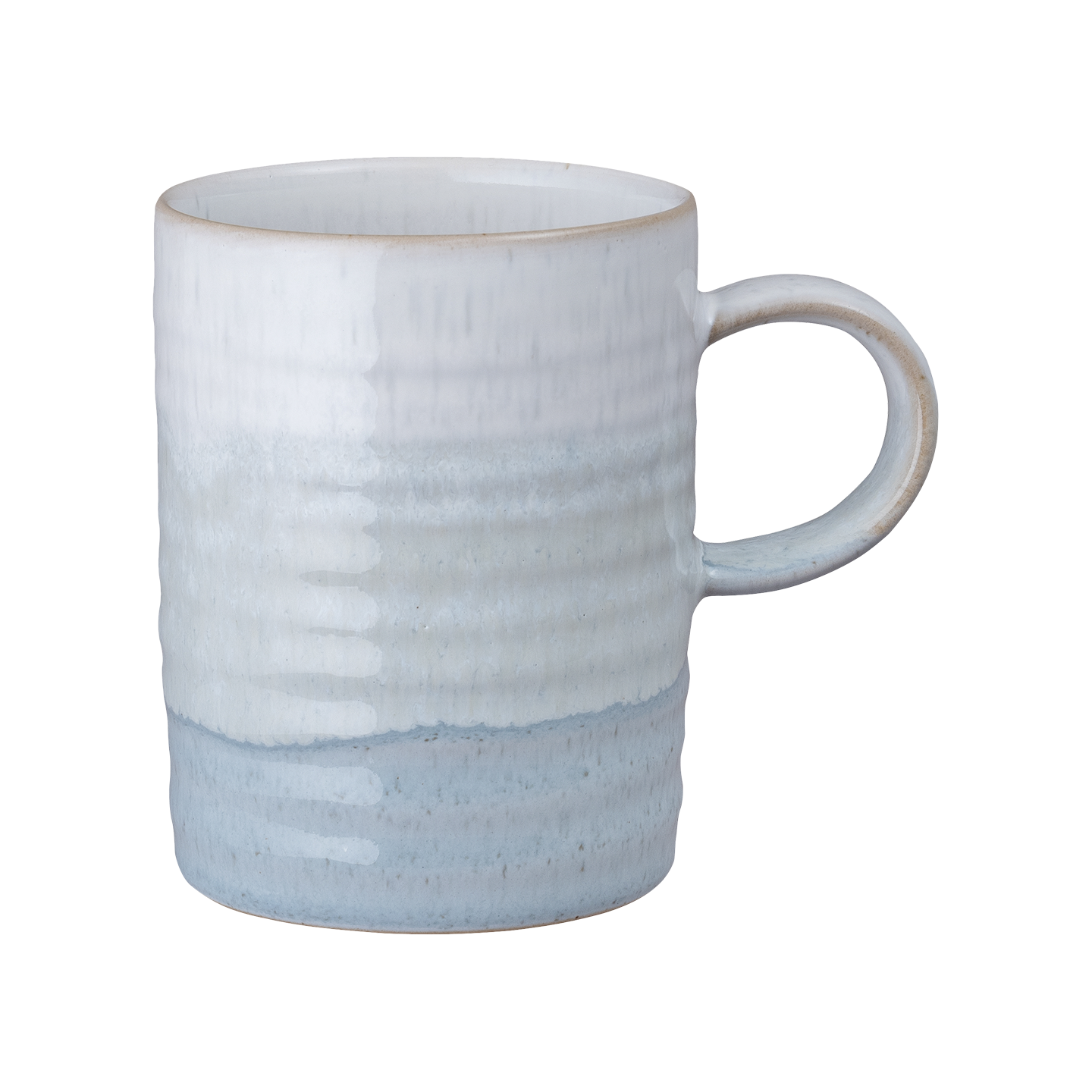 Kiln Light Blue Ridged Mug -