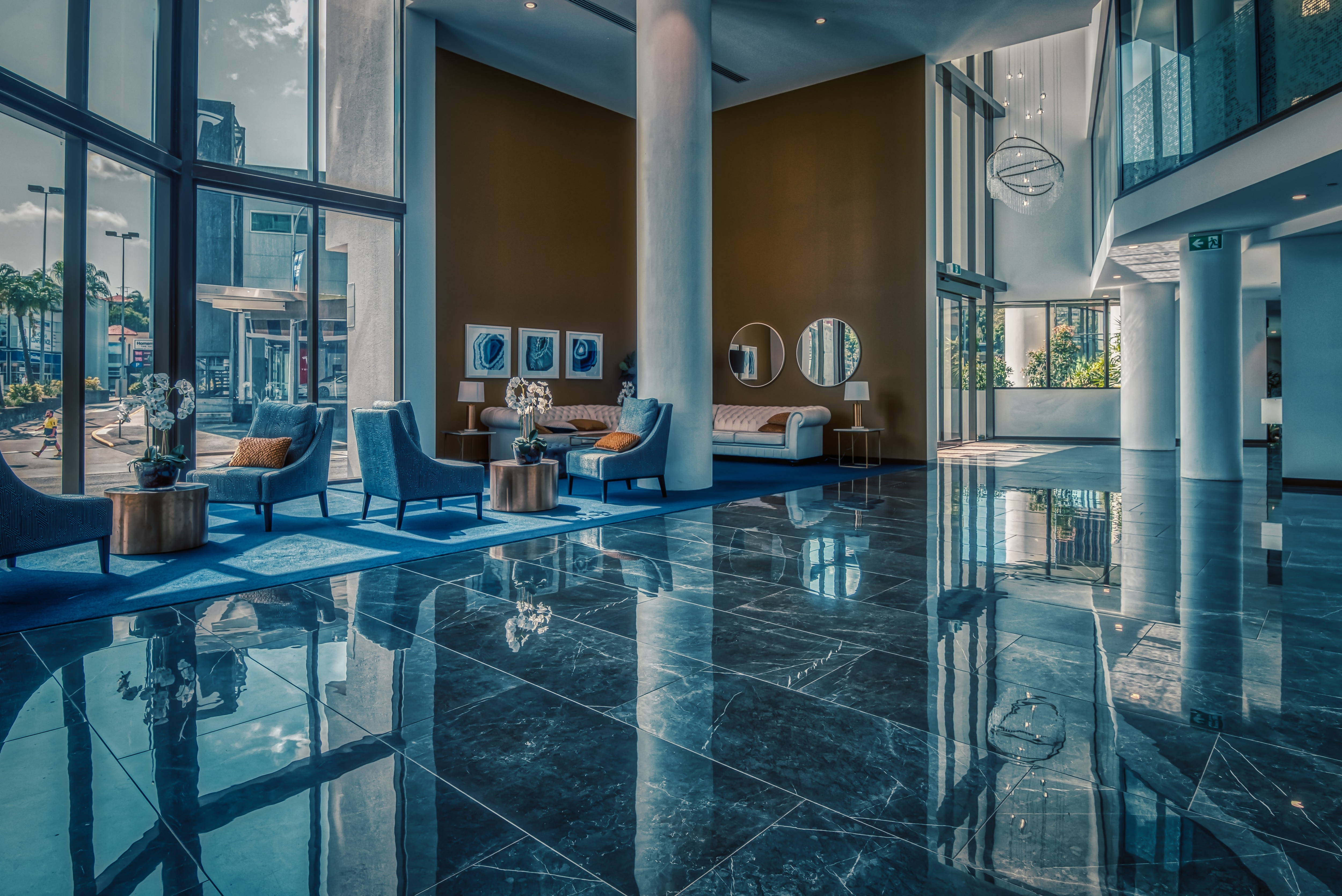 Luxury hotel lobby Luxury hotel lobby