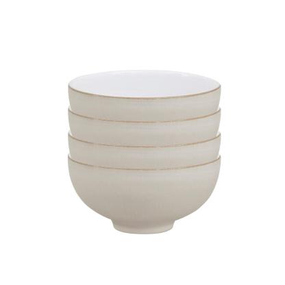 Natural Canvas Set of 4 Rice Bowls